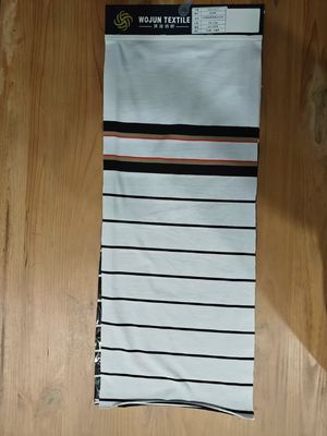 Хорошая цена. Чистый хлопок гигроскопический и долговечный полосатый материал ткань для повседневного ношения онлайн