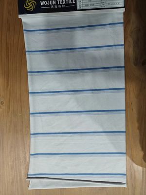 Хорошая цена. Дышащая удобная натуральная и прочная полосатая вязаная ткань для футболки онлайн