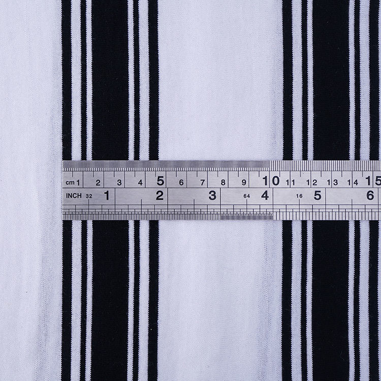 Одиночная Striped сторона вяжет пряжу ткани покрасила 32S 175cm для одежды Sportswear