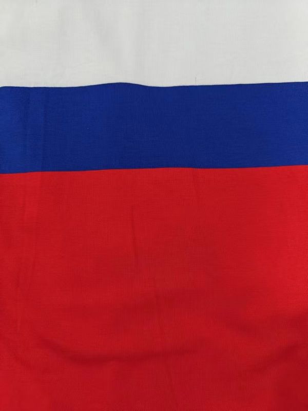 Проницаемая и поглощающая пот хлопчатобумажная простая джерси полосатая вязаная ткань для одежды