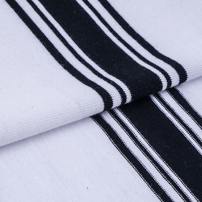 Одиночная Striped сторона вяжет пряжу ткани покрасила 32S 175cm для одежды Sportswear