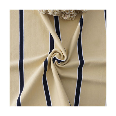 Хорошая цена. Противоположная изделию из полосатой вязаной ткани Проницаемая нить, окрашенная в 95% хлопка, 5% спандекса онлайн