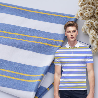 Хорошая цена. Эластичный полосатый материал ткань удобная расчесывание ликра текстура 170 гм онлайн