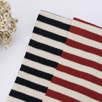 Хорошая цена. Текстура Pique Терри изготовленной на заказ Striped хлопко-бумажной ткани Breathable французская онлайн