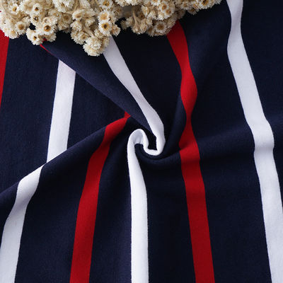 Хорошая цена. S-200422 Трикотажная полосатая ткань, 175 см 185 грамм футболка полосатая ткань текстура онлайн