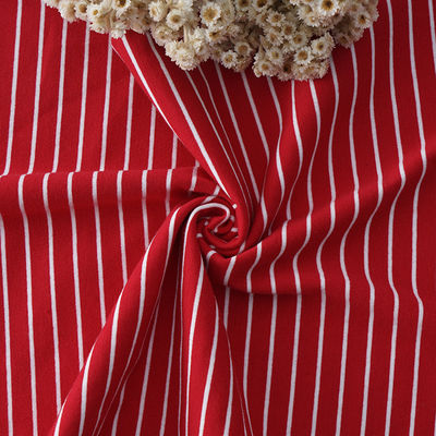 Хорошая цена. Чистая хлопчатовая полосатая вязаная ткань, цветовая полосатая ткань для джерси онлайн