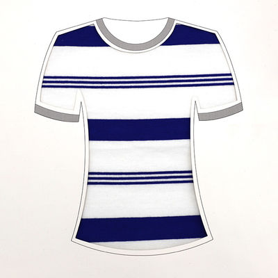 Хорошая цена. Пряжа покрасила поверхность Striped хлопко-бумажной ткани дружественную к Эко 32S 185gsm мягкую онлайн