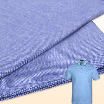 Хорошая цена. Легкий хлопок Пике материал Низкий сжатие Мягкая полосатая растяжная ткань онлайн