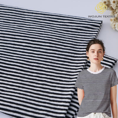 Хорошая цена. Проницательная и легкая поглощающая пот полосатая вязаная ткань для спортивных костюмов онлайн