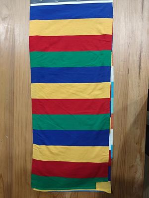 Хорошая цена. Естественная, легкая в уходе, гибкая и модная полосатая вязаная ткань для французского терри онлайн