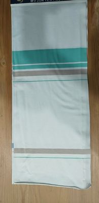 Хорошая цена. Мягкая и удобная, дышащая полосатая ткань для футболки онлайн