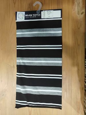 Хорошая цена. Естественный и чистый хлопок Модная полосатая вязаная ткань для повседневного ношения онлайн