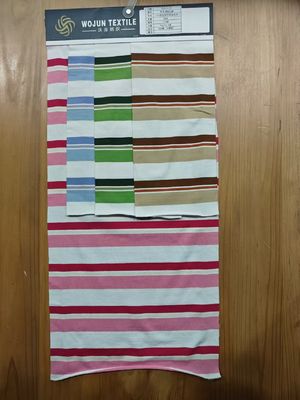 Хорошая цена. Удобная для кожи и дышащая и удобная полосатая вязаная ткань для повседневного ношения онлайн