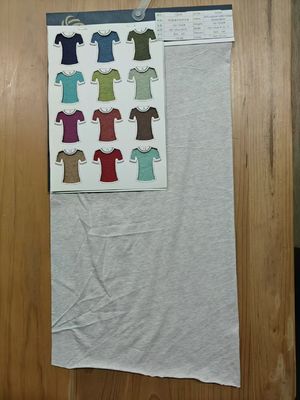 Хорошая цена. Проницательная и чистая хлопчатобумажная трикотажная ткань для футболки онлайн