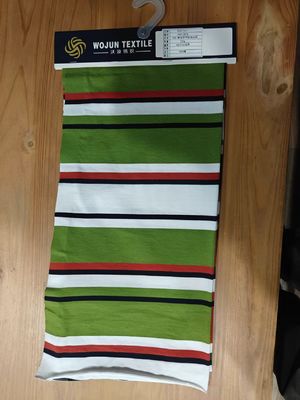 Хорошая цена. Прочная и удобная и мягкая полосатая вязаная ткань для футболок онлайн