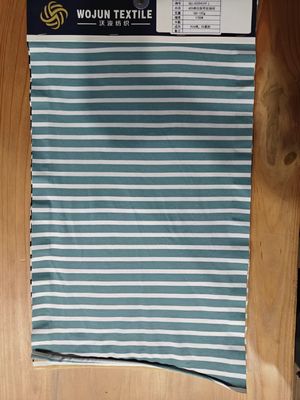 Хорошая цена. Удобная и прочная гладкая полосатая вязаная ткань для футболки онлайн