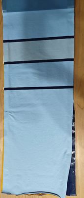 Хорошая цена. Устойчивый простой ткань мягкая и прозрачная текстура натуральный полосатый материал ткань для повседневного ношения онлайн