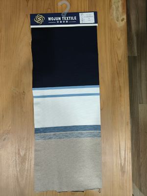 Хорошая цена. Мягкое прикосновение и прохладное и сухое гладкое и модное прозрачное зерно полосатое вязаное ткань для футболок онлайн