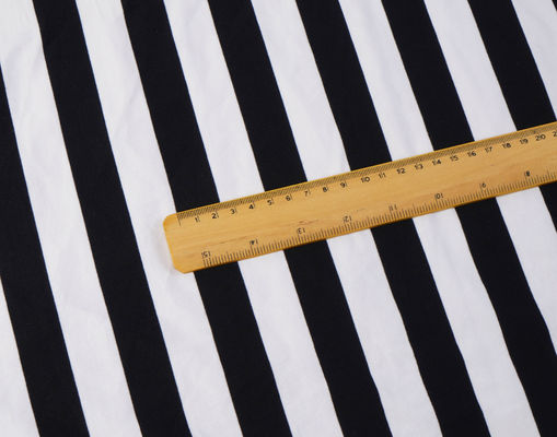 Хорошая цена. Естественная влажность, удаление здоровой и простой полосатой вязаной ткани для футболки онлайн