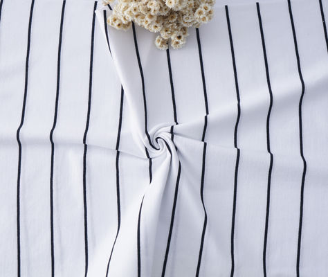 Хорошая цена. Хорошее качество Модно Удобный и проветриваемый полосатый материал Ткань для повседневной носки онлайн