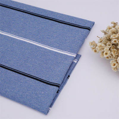 Хорошая цена. Высококачественная и гигроскопическая проницаемая полосатая вязаная ткань для отдыха онлайн