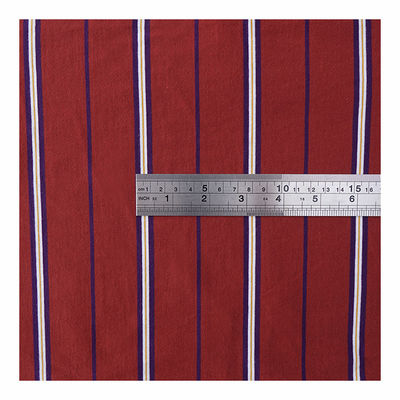 Хорошая цена. Здоровая мягкая и износостойкая и прочная полосатая вязаная ткань для футболки онлайн