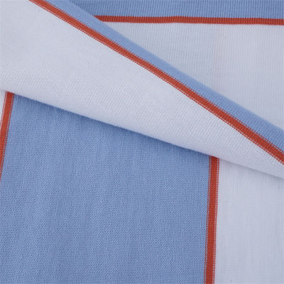 Хорошая цена. Дышащая и поглощающая потная ткань, хорошая текстура, здоровая полосатая вязаная ткань для повседневного ношения онлайн