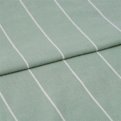 Хорошая цена. Высококачественная гладкая и дышащая удобная полосатая вязаная ткань для футболки онлайн