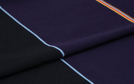 Хорошая цена. Поглощающая влагу и износостойкая полосатая вязаная ткань онлайн