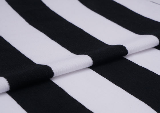 Хорошая цена. Удобная и гладкая полосатая вязаная ткань, удобная для кожи онлайн