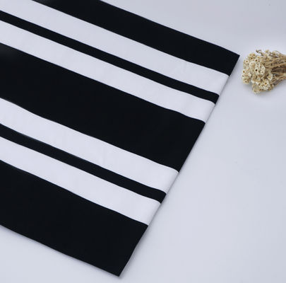 Хорошая цена. Удобная для кожи мягкая и не подверженная деформации полосатая вязаная ткань для повседневного ношения онлайн