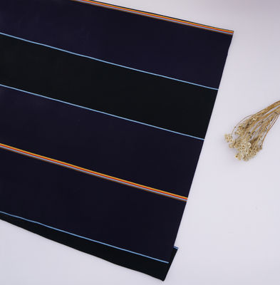 Хорошая цена. Хлопковая и износостойкая, влагоотводящая и дышащая полосатая трикотажная ткань для рубашки поло онлайн