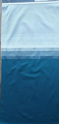 Хорошая цена. Проницаемая полосатая вязаная ткань 95 Пахта 5 Спандекс для футболки онлайн