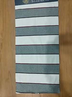 Хорошая цена. Comfortable And Skin-Friendly High Wear-Resistant Color Fastness Striped Knit Fabric For T-Shirt онлайн