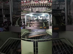 Легкая и проницаемая мягкая полосатая вязаная ткань для повседневного ношения